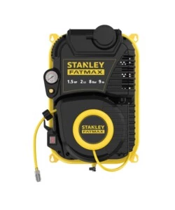 Compressore aria a muro stanley "wall tech pro" 2l 1,5hp